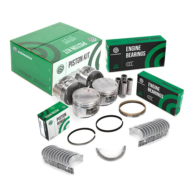 Full Gasket Set Bearings Pistons Fit 92-96 Honda Prelude 2.3L DOHC H23A1