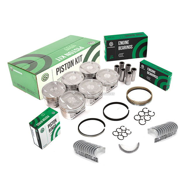 Full Gasket Set Bearings Pistons Fit 98-02 Honda Accord/97-99 Acura C J30A1