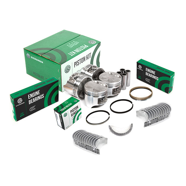 Full Gasket Set Bearings Pistons Fit 88-95 Honda Civic Del Sol 1.5L D15B1 D15B2