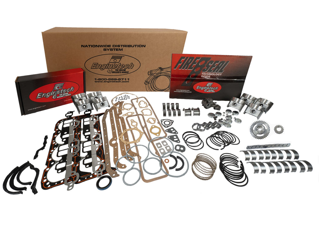 Enginetech RCC283 Engine Rebuild Kit for GMC and Chevrolet Cars and Trucks