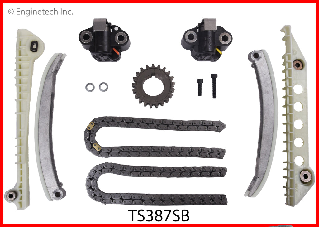 Enginetech RCF281DP-STD Engine Rebuild Kit for Ford Cars and Trucks