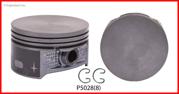 Enginetech RCF330GP-STD Engine Rebuild Kit for Ford Car and Truck - All Standard Sizes
