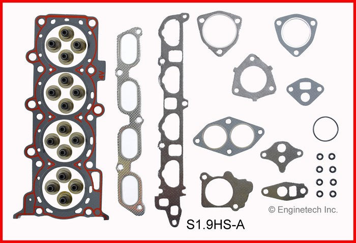 Enginetech S1.9HS-A Engine Cylinder Head Gasket Set for Suzuki Cars and Trucks