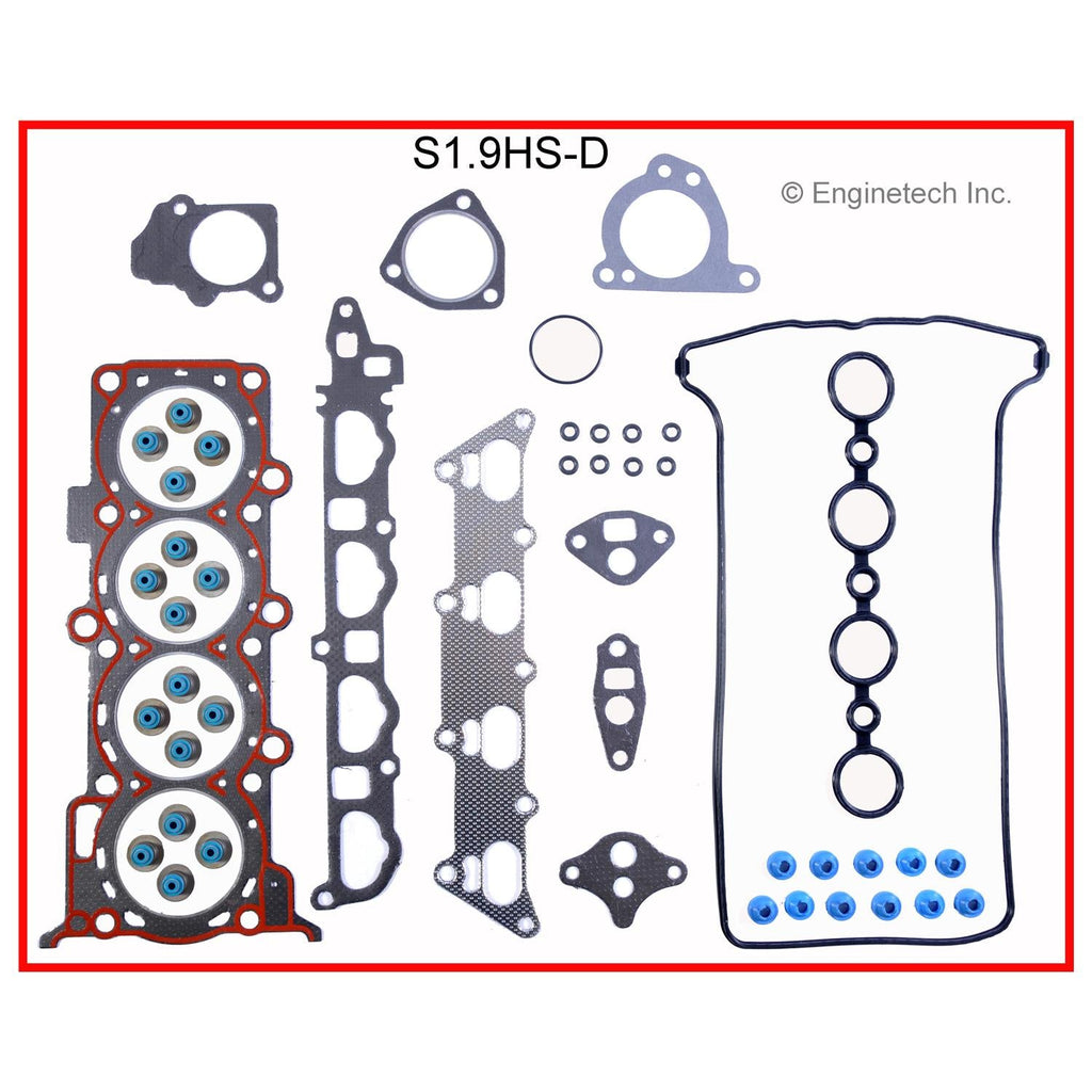 Enginetech S1.9HS-DWB Engine Cylinder Head Gasket Set for Suzuki Cars and Trucks