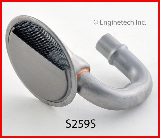 Enginetech S259S Engine Oil Pump Screen for Chevrolet and GMC Vehicles