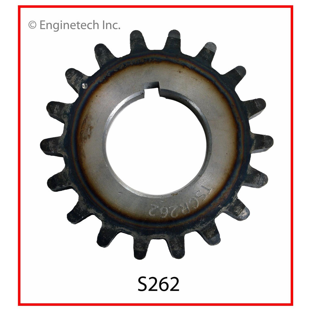 Enginetech S262 Engine Timing Crankshaft Sprocket for Classic Chevrolet and Pontiac Models