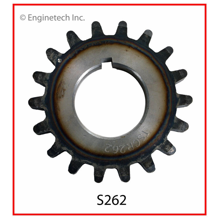 Enginetech S262 Engine Timing Crankshaft Sprocket for Classic Chevrolet and Pontiac Models