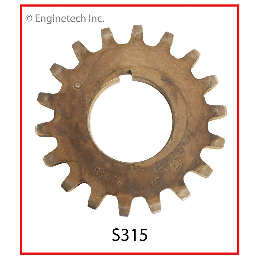 Enginetech S315 Engine Timing Crankshaft Sprocket for Chevy Impala (1963-1965)