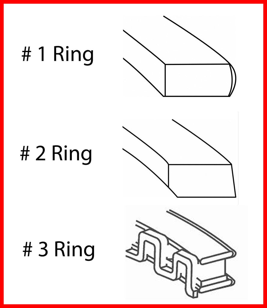 Enginetech S34454-STD Engine Premium Piston Ring Complete Set for Ford Vehicles