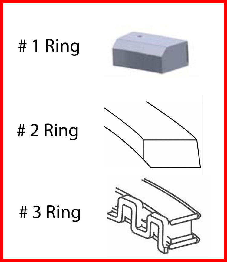Enginetech S35034-.50 Engine Premium Piston Ring Complete Set for Mazda 3, Mazda 6, and CX-5
