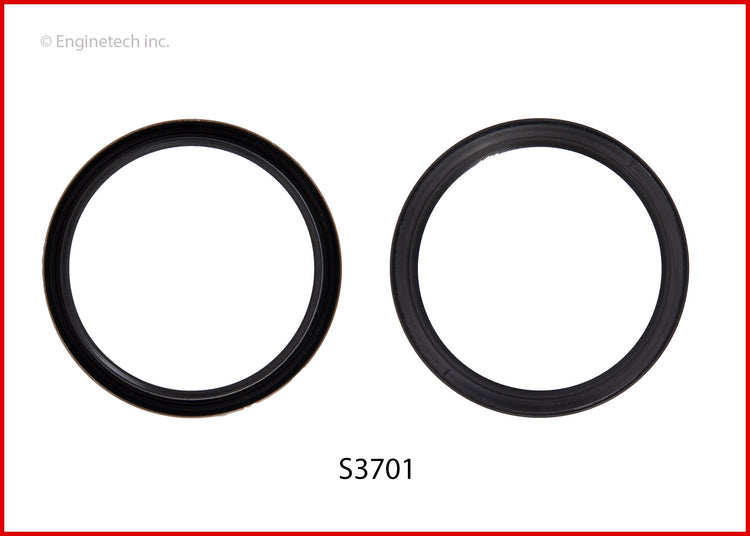 Enginetech S3701 Engine Rear Crankshaft Seal – Double Lip Viton for 2012 Ford and Mazda Models
