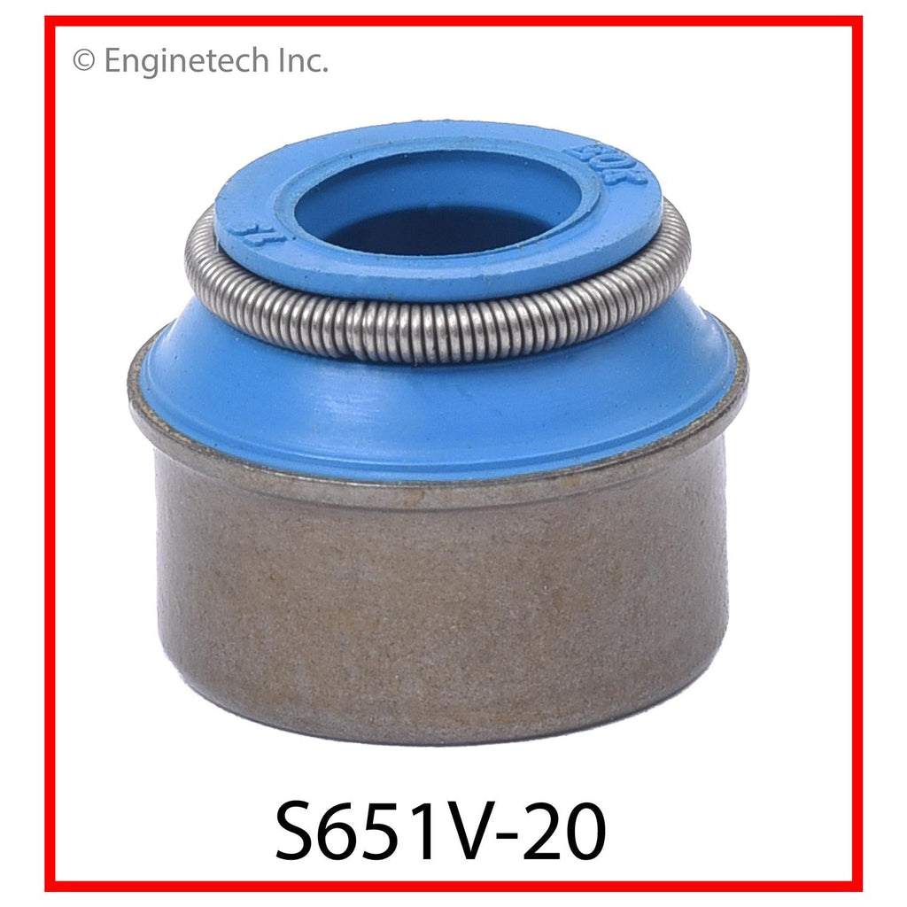Enginetech S651V-20 Engine Valve Stem Oil Seal - 20 Pack for Volkswagen Vehicles