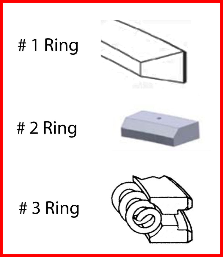 Enginetech S86134-.50 Engine Premium Piston Ring Set for Buick, Chevrolet, Pontiac, and Saturn Models