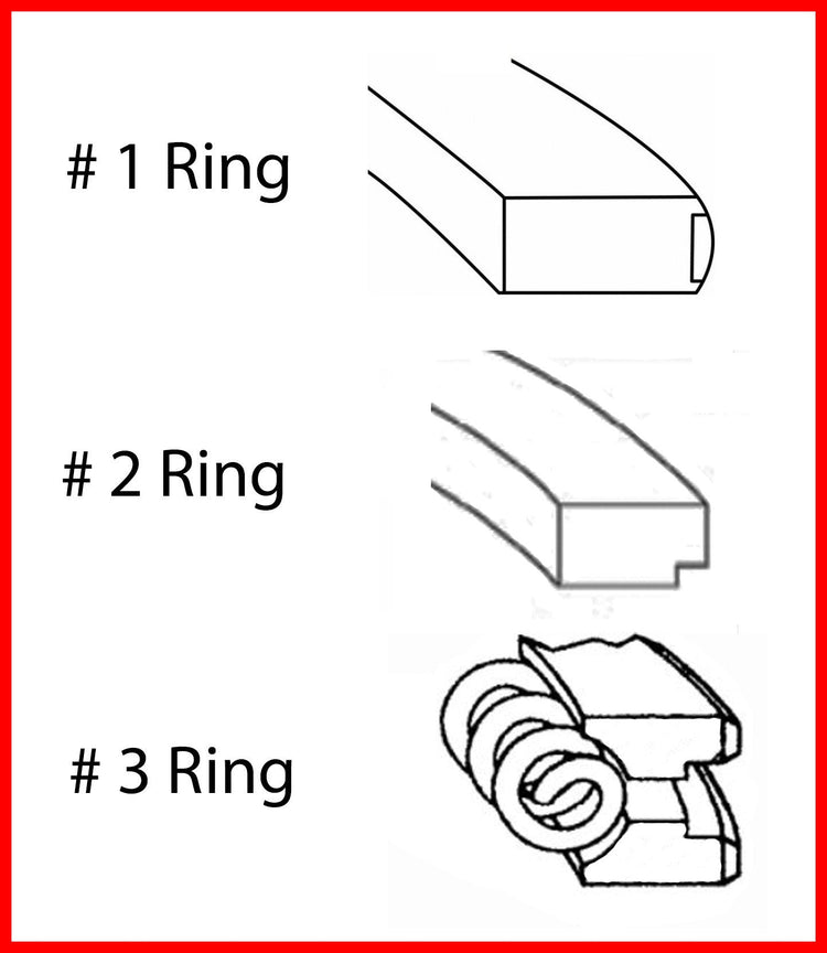 Enginetech S95126-.50 Engine Premium Piston Ring Complete Set for Toyota Tacoma and 4Runner