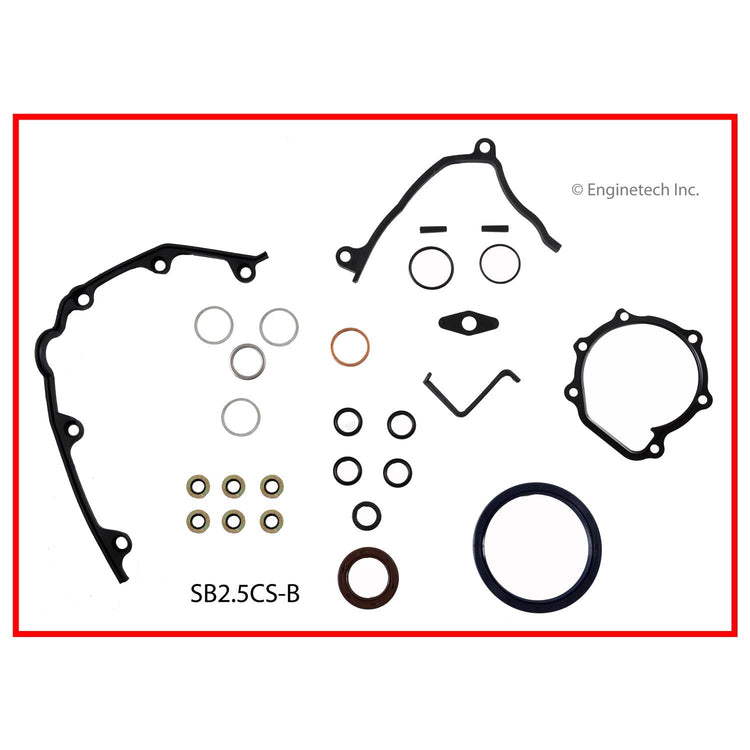 Enginetech SB2.5CS-B Engine Lower End Gasket Set for Subaru Vehicles