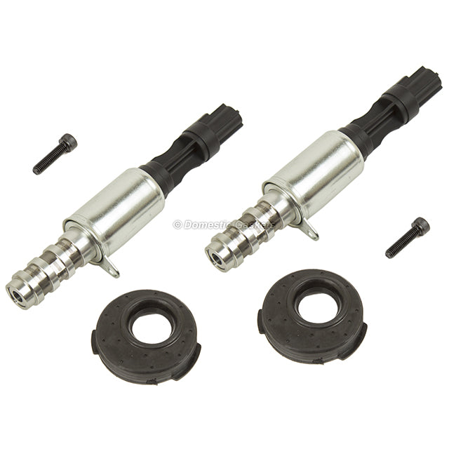 Timing Chain Water Pump Kit Cam Phasers Solenoid Fit 10-14 Ford F150 Lincoln 5.4