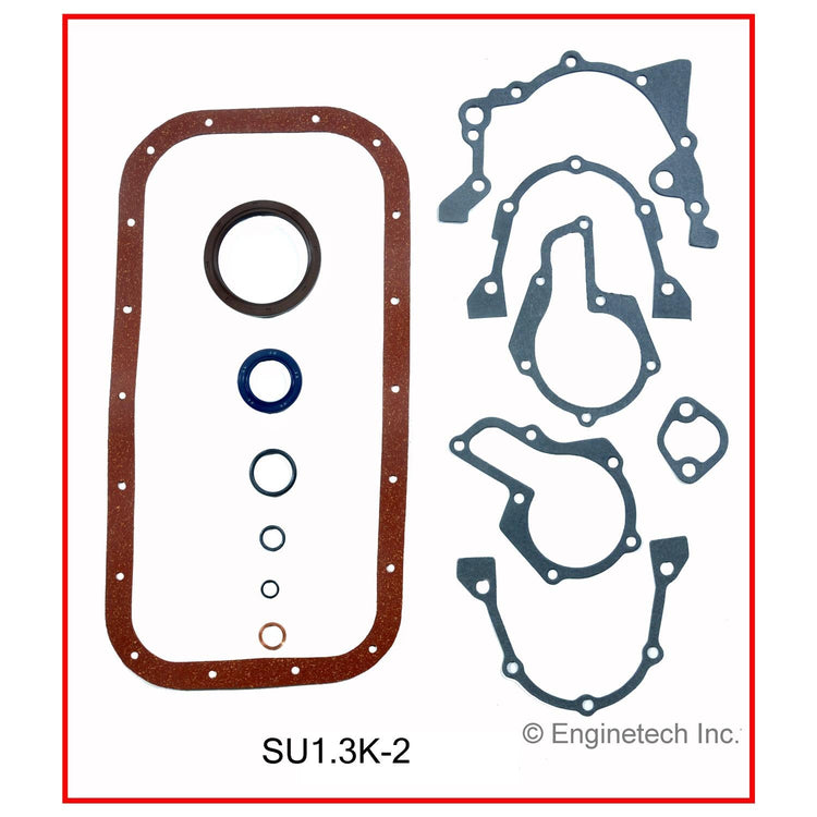Enginetech Engine Full Gasket Set for Suzuki Swift 1995-1997, Part Number SU1.3K-2