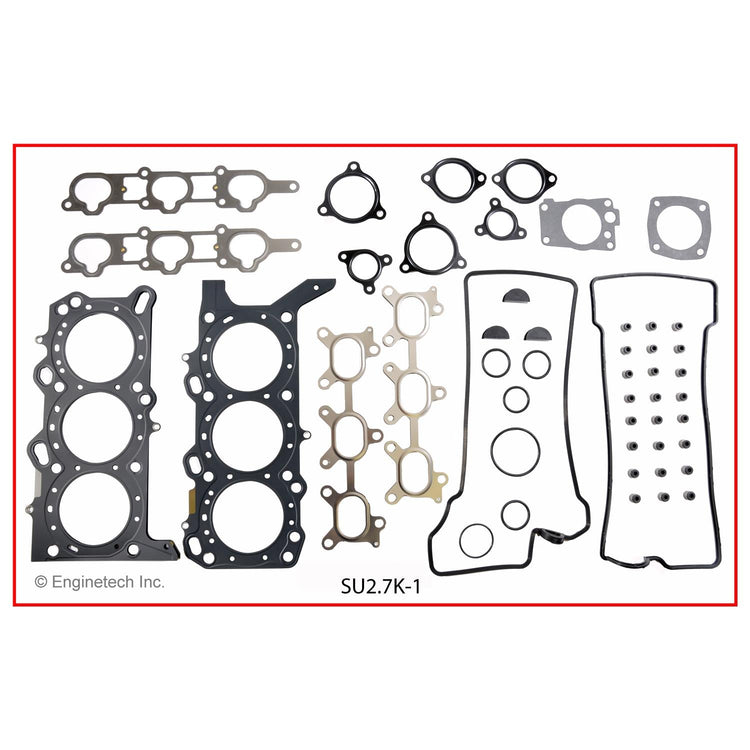 Enginetech Engine Full Gasket Set for Suzuki Cars and Trucks (Part Number SU2.7K-1)