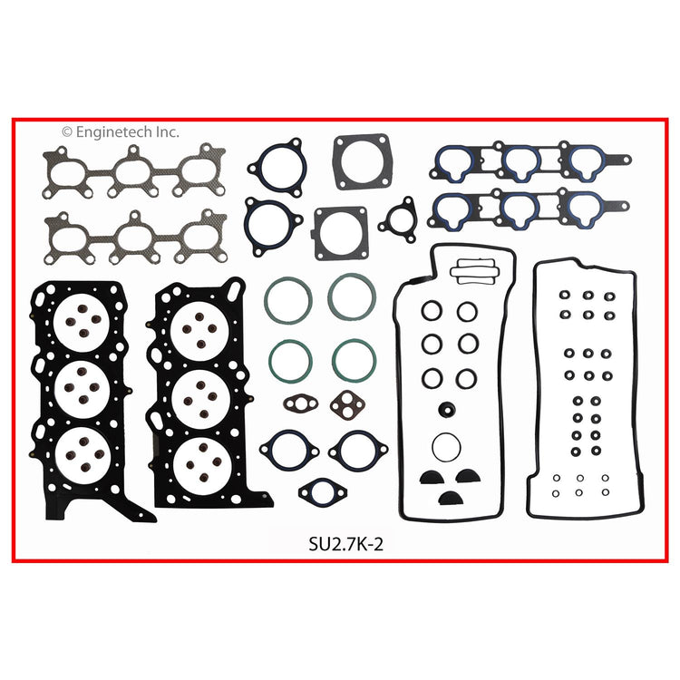 Enginetech SU2.7K-2 Engine Full Gasket Set for Suzuki Grand Vitara (2006-2008)
