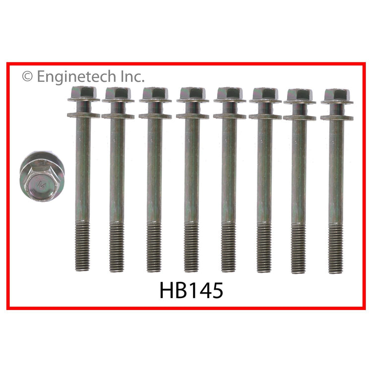 Enginetech SZ1.0HS-WB Engine Cylinder Head Gasket Set for Suzuki Cars and Trucks with Head Bolts