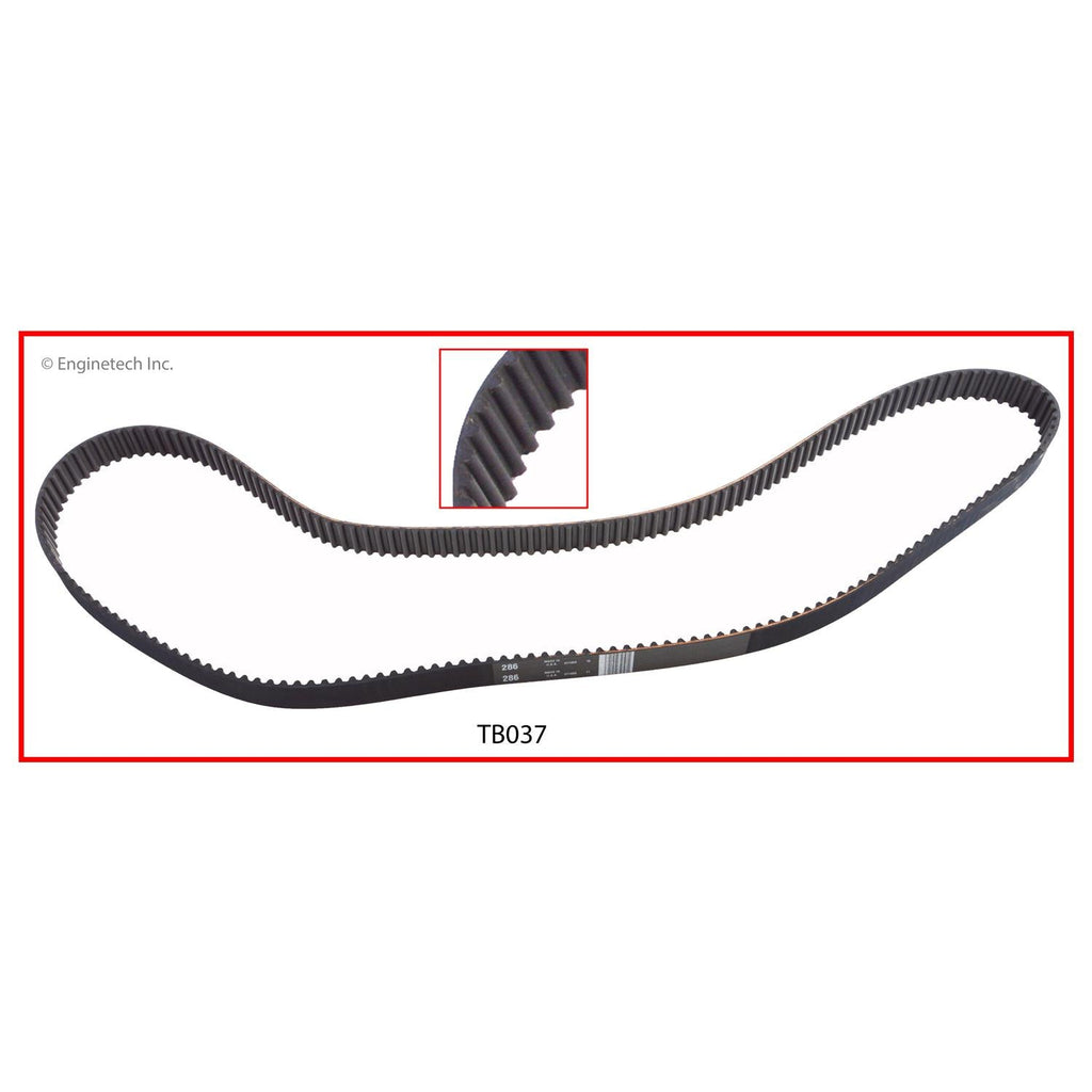 Enginetech TB037 Engine Timing Belt for Honda Odyssey, Pilot, Acura CL & MDX