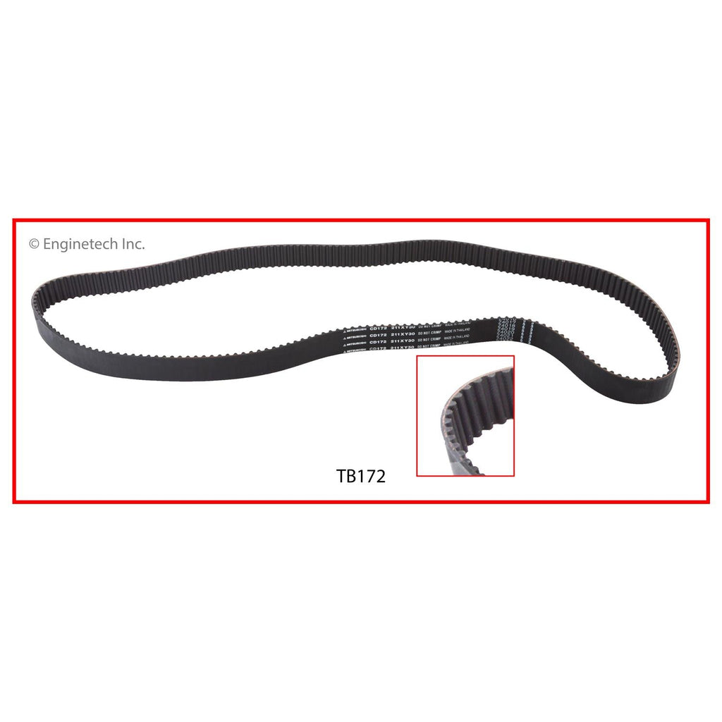 Enginetech TB172 Engine Timing Belt for Subaru 1991-1994 Models