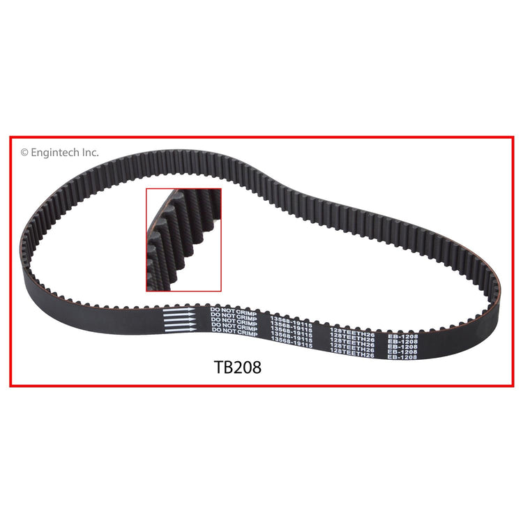 Enginetech TB208 Engine Timing Belt for Toyota Paseo and Tercel