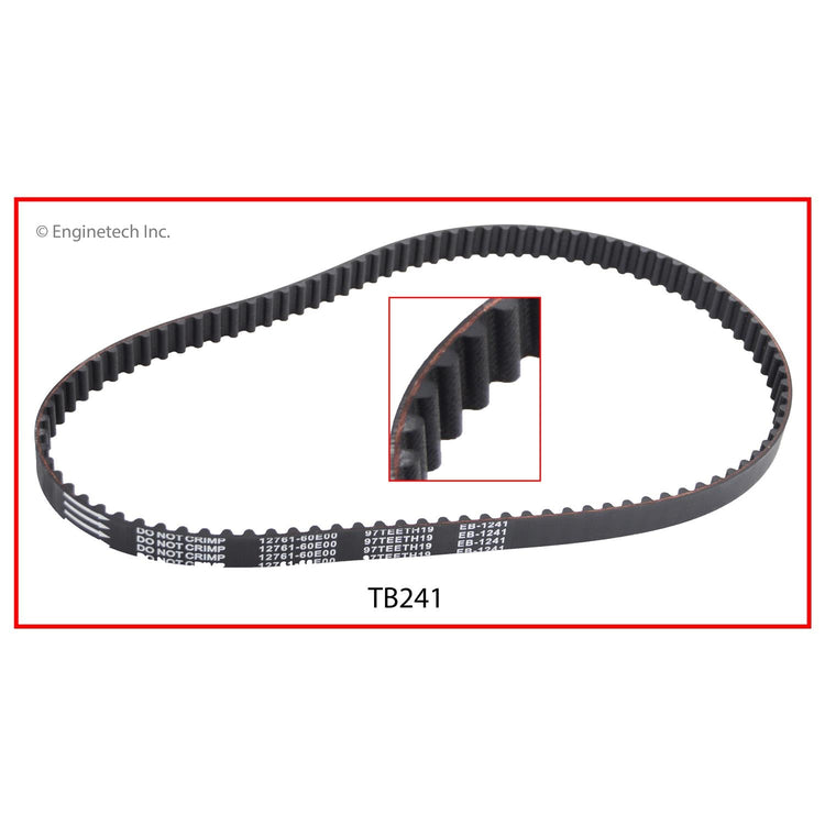 Enginetech TB241 Engine Timing Belt for Geo Metro 1993-1995