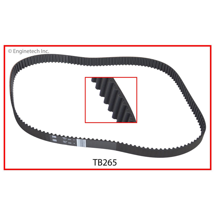 Enginetech BBPT TB265 Engine Timing Belt for Chrysler Vehicles