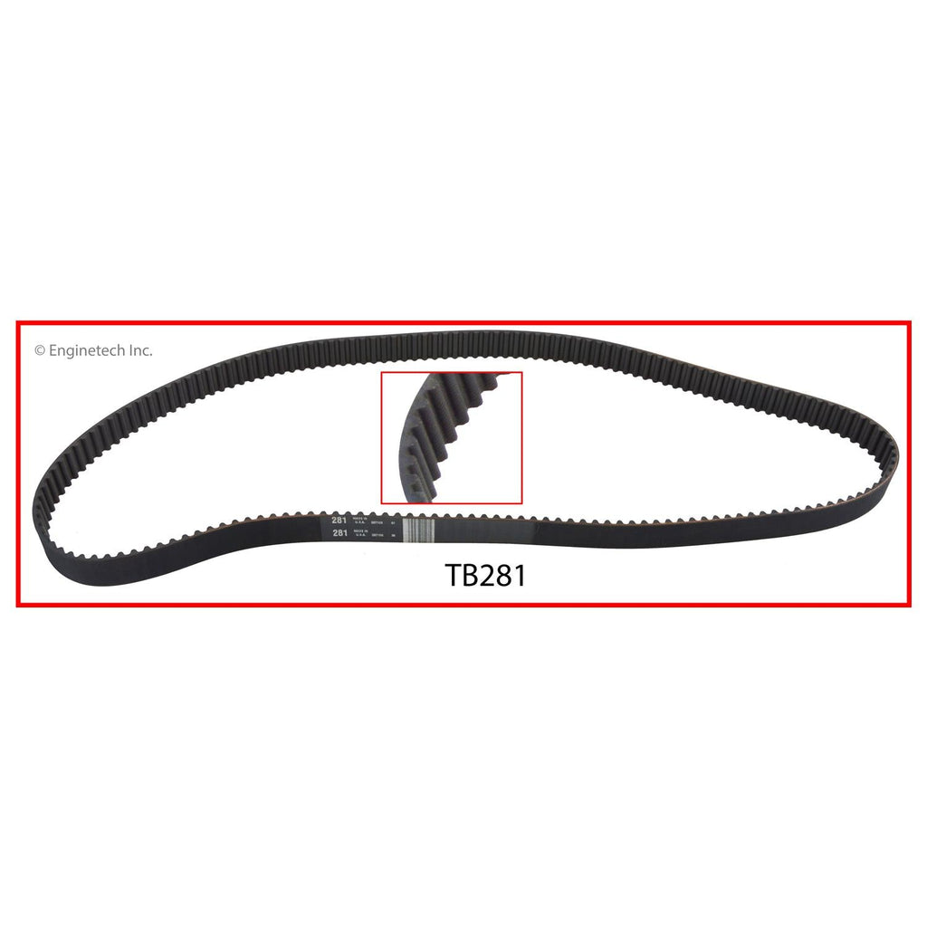 Enginetech TB281 Engine Timing Belt for Kia Sportage (1995-2002)