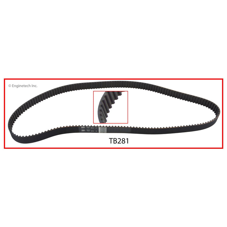 Enginetech TB281 Engine Timing Belt for Kia Sportage (1995-2002)
