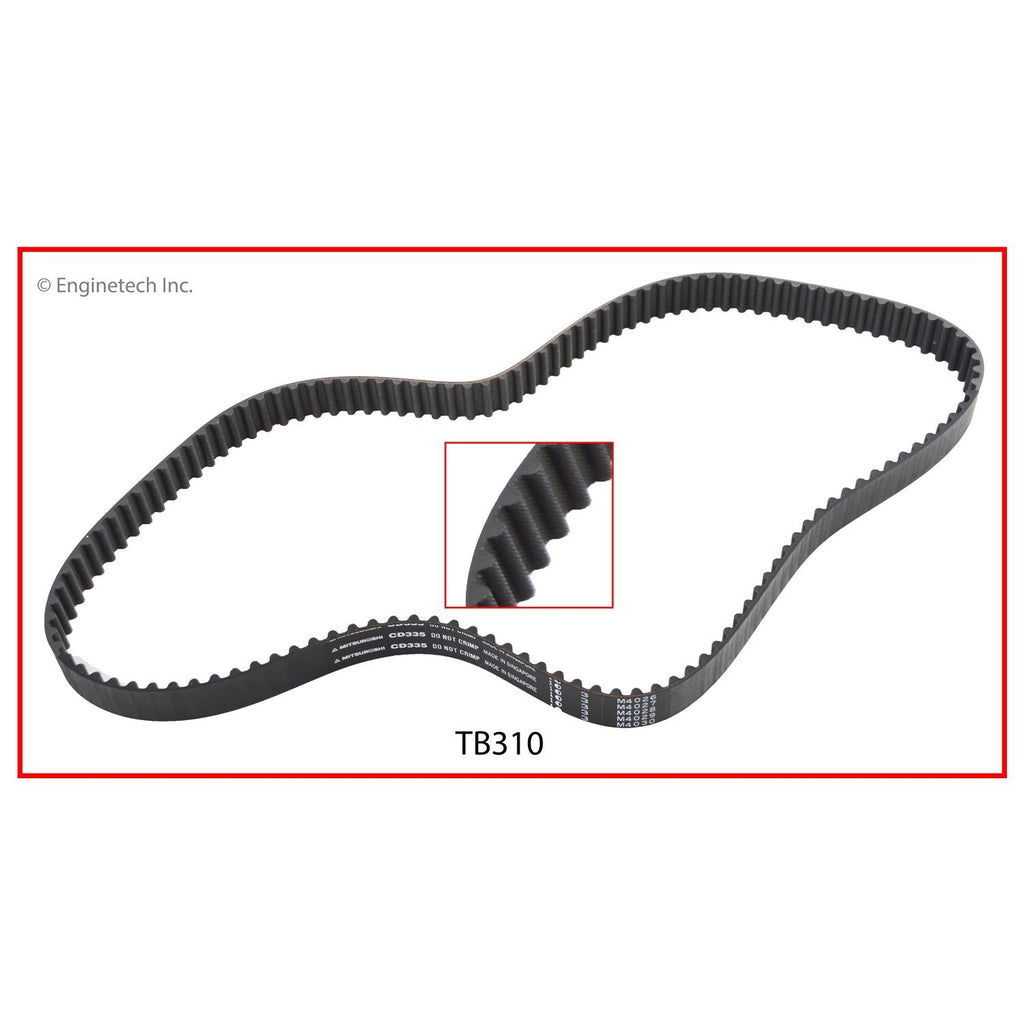 Enginetech TB310 Engine Timing Belt for Chevrolet Aveo and Daewoo Lanos