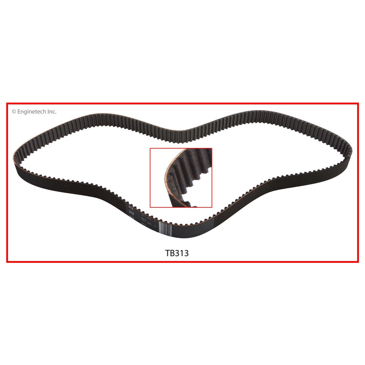 Enginetech TB313 Engine Timing Belt for Hyundai and Kia Vehicles