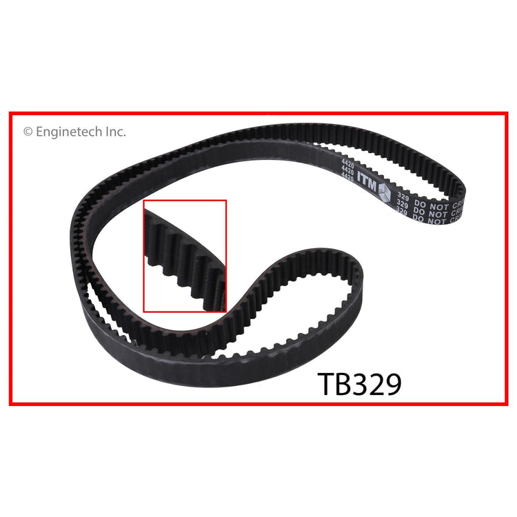 Enginetech TB329 Engine Timing Belt for Honda and Acura Models