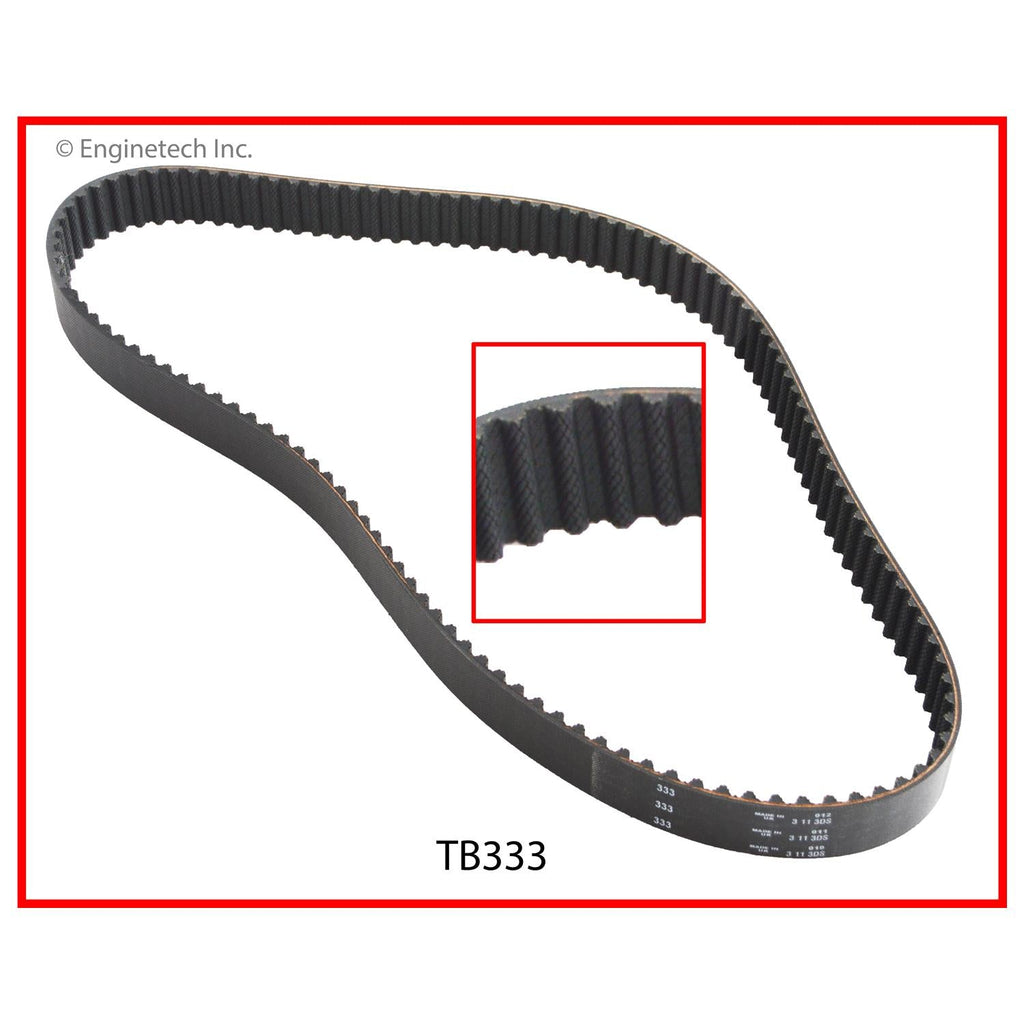 Enginetech TB333 Engine Timing Belt for VW Beetle, Golf, and Jetta (2004-2006)