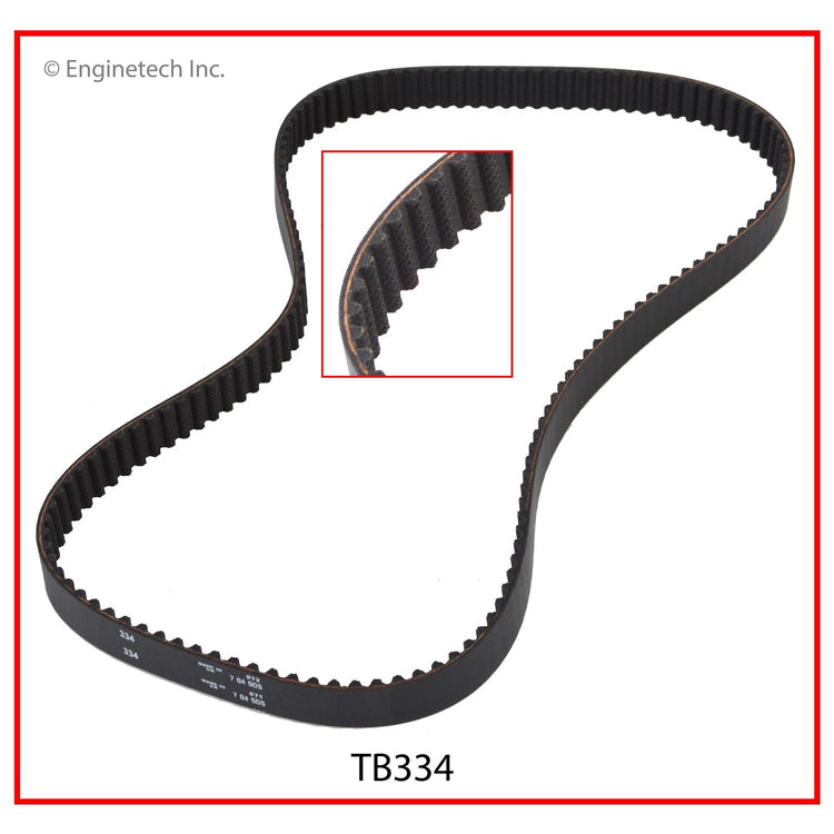 Enginetech TB334 Engine Timing Belt for Volkswagen and Audi Models