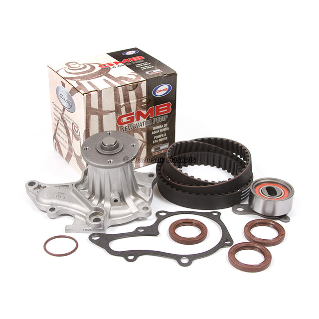 Head Gasket Set Timing Belt Kit Water Pump Fit 88-92 Toyota Geo 1.6 4AGE 4AGZE