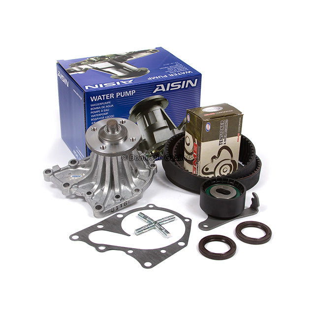 Head Gasket Set Timing Belt Kit AISIN Water Pump Fit 86-92 Toyota Supra 7MGTE