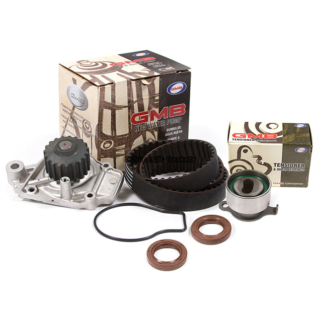 Head Gasket Set Timing Belt Kit Water Pump Fit 88-91 Honda Civic D15B1/B2/B6/B7
