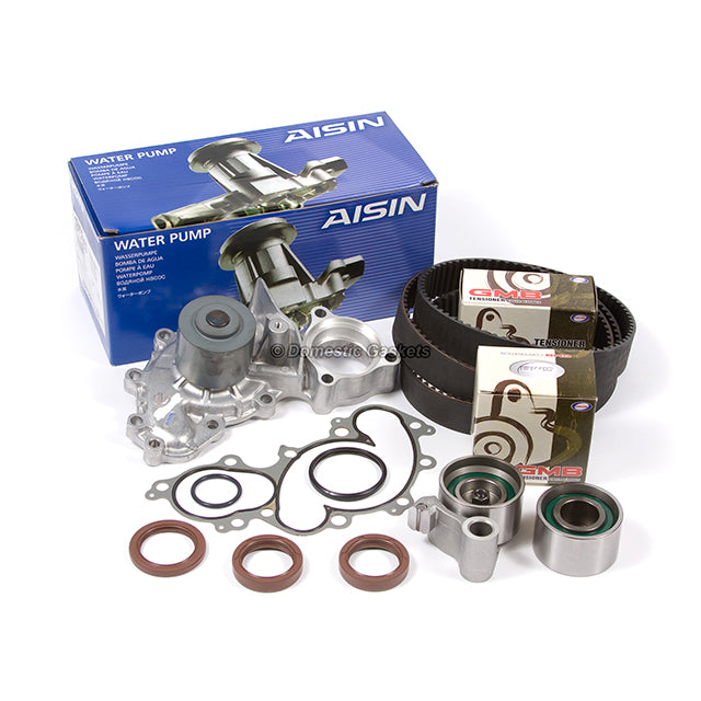 Head Gasket Set Timing Belt Kit AISIN Water Pump Fit 88-91 Toyota 2VZFE