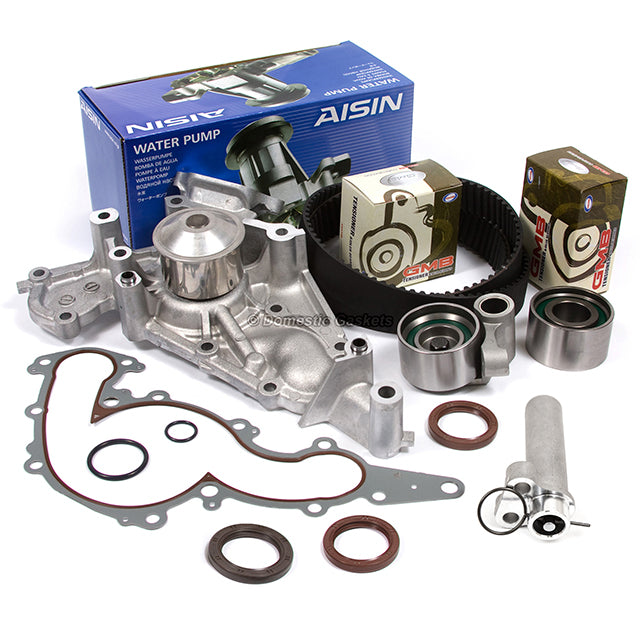 Head Gasket Set Timing Belt Kit AISIN Water Pump Fit 90-97 Lexus 1UZFE