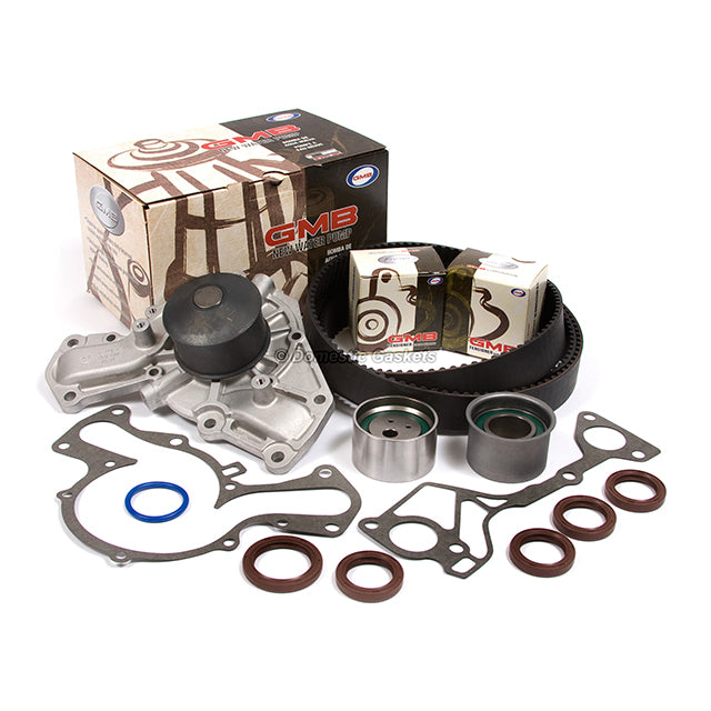 Head Gasket Set Timing Belt Kit Water Pump Fit 91-99 Mitsubishi Dodge 6G72
