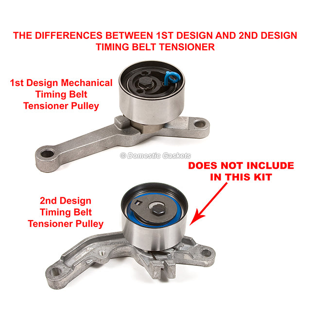Timing Belt GMB Water Pump Kit Fit 95-02 Dodge Stratus Chrysler Plymouth 2.4
