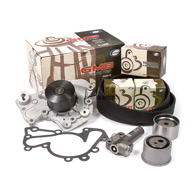 Head Gasket Set Timing Belt Kit Water Pump Fit 01-03 Hyundai Santa Fe Kia G6BA