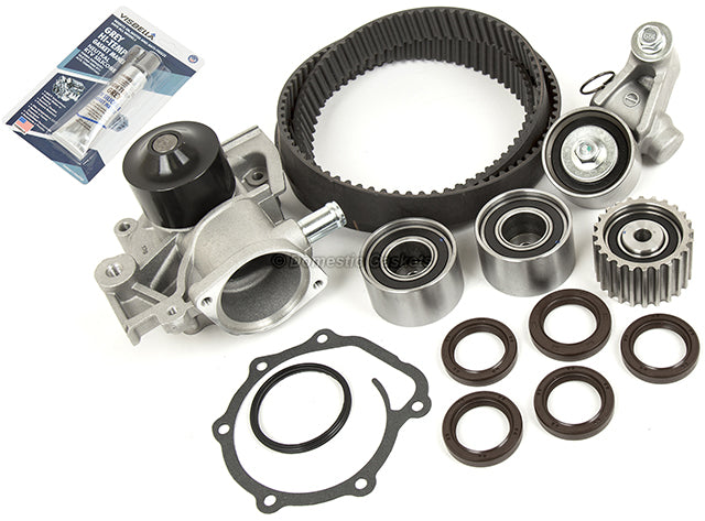 Head Gasket Set Timing Belt Kit Water Pump Fit 03/97-98 Subaru 2.2 SOHC EJ22