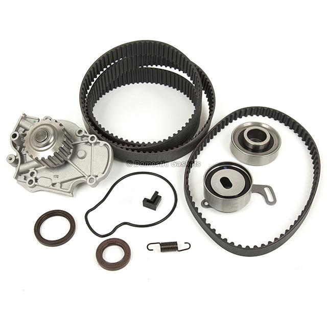 MLS Head Gasket Set Valves Timing Belt Kit Fit 91-96 Honda 2.2L