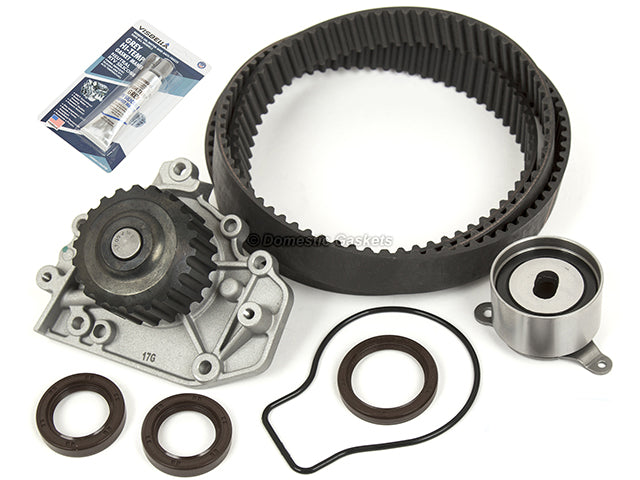 Head Gasket Set MLS Timing Belt Kit Fit 96-00 Honda Civic Si Del Sol 1.6L B16A2