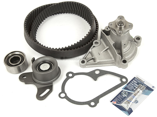 Head Gasket Set Timing Belt Kit Water Pump Fit 01-05 Hyundai Accent G4EC