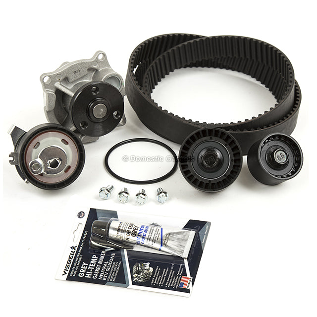 Head Gasket Set Timing Belt Kit Water Pump Fit 02-04 Ford Focus SVT 2.0L ZETEC