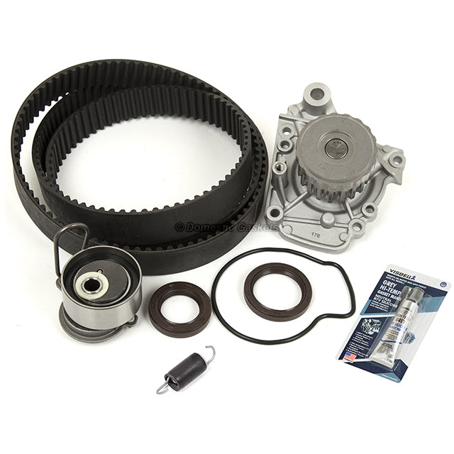 Head Gasket Set Timing Belt Kit Water Pump Fit 01-05 Honda Civic 1.7L VTEC D17A1